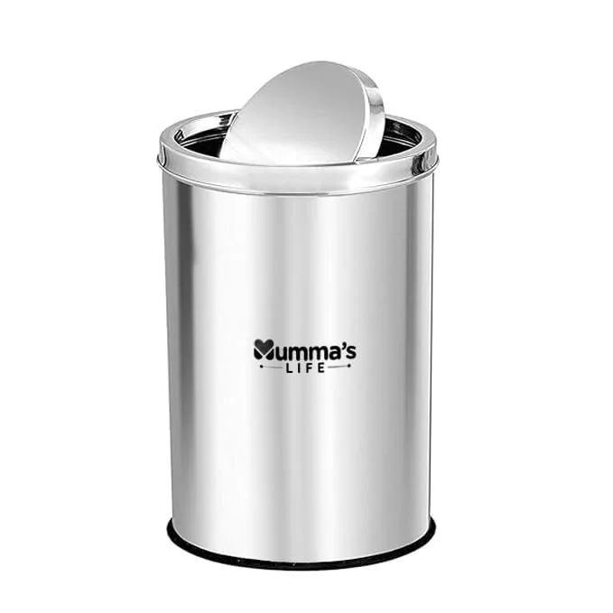 Mummas-LIFE-10L Dustbin with Lid for Kitchen, Bathroom, Bedroom & Office | Buy Online India